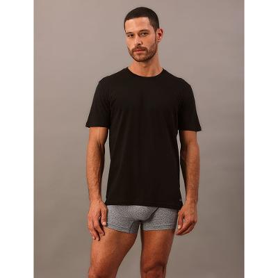 Kit 2 Camisetas Crew-Neck - Preto