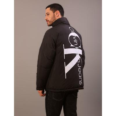 Jaqueta Masculina Dupla Face Calvin Klein - Preto