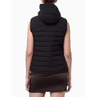 Colete Feminino Matelassê Com Zíper Calvin Klein Jeans - Preto - 3