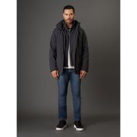 Jaqueta Masculina Clássica Com Capuz Calvin Klein Jeans - Chumbo - 3