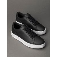Tênis Masculino de Couro Cano Baixo Calvin Klein - Preto - 2