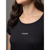 Camiseta Feminina Texturizada Calvin Klein Sport - Preto