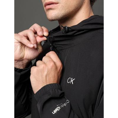 Corta Vento Capuz Masculina Calvin Klein Sport - Preto