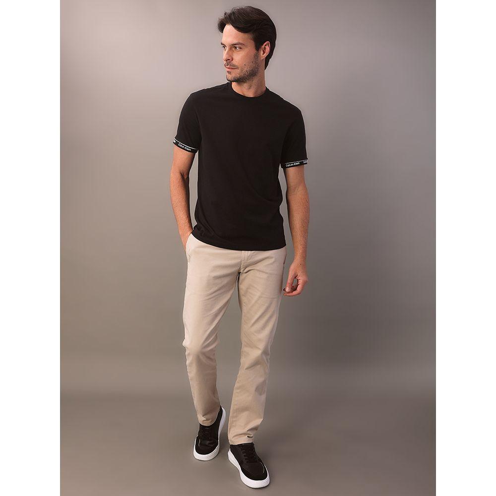 Camiseta Masculina Punho Logo - Preto - 1