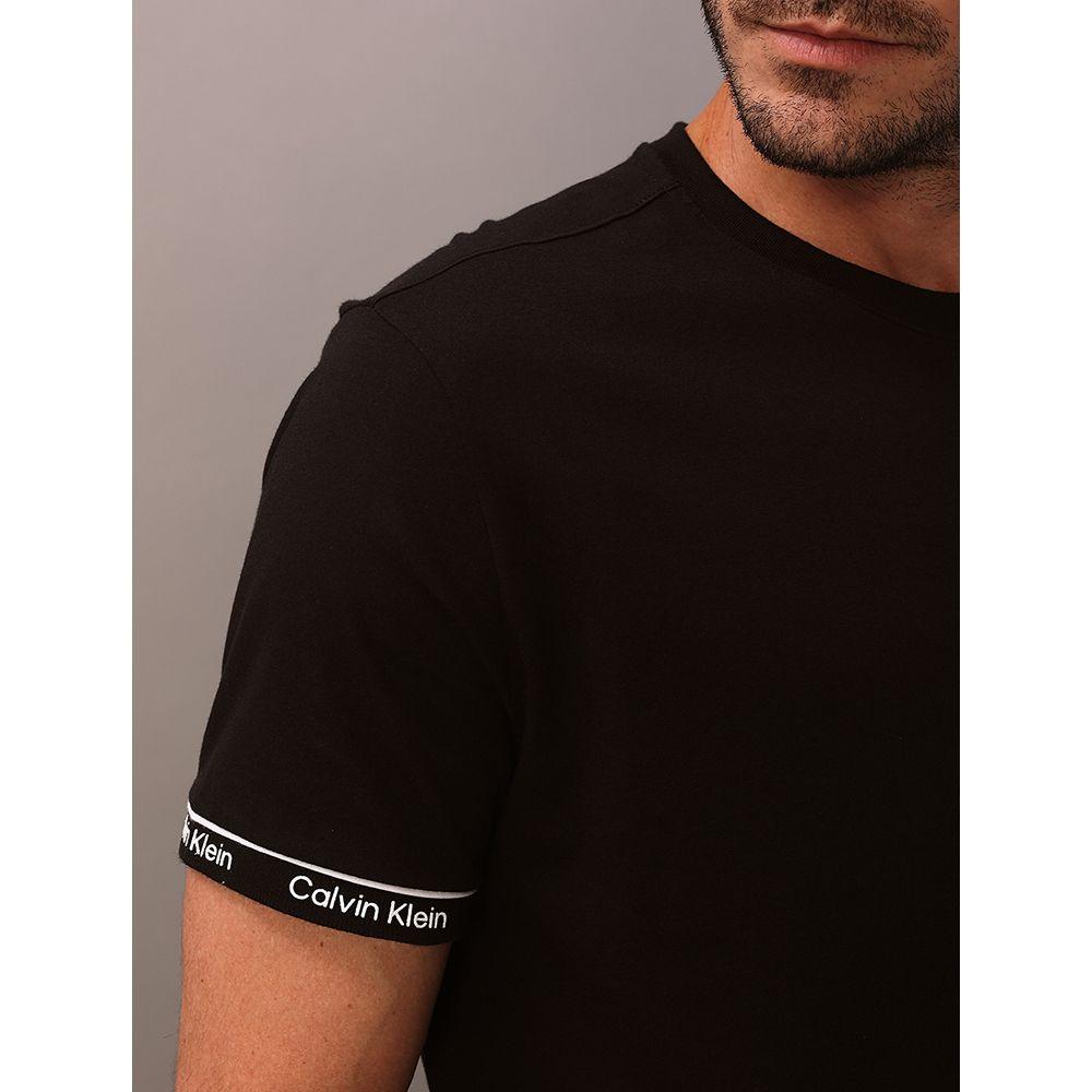 Camiseta Masculina Punho Logo - Preto - 3
