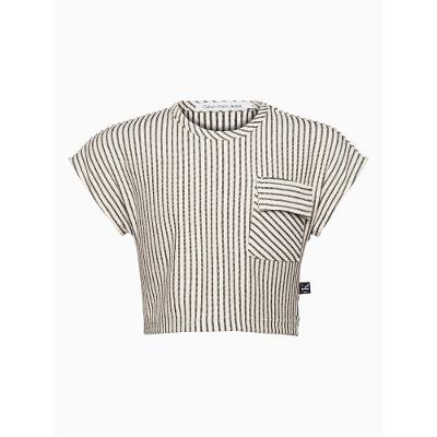 Blusa Menina Moletinho Listrado - Marinho