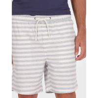Bermuda Masculina Elástico Cotton Stripes Calvin Klein - Marinho - 2