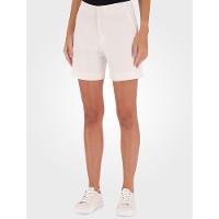 Bermuda Feminina Linho Coenizado Calvin Klein - Branco 2 - 1