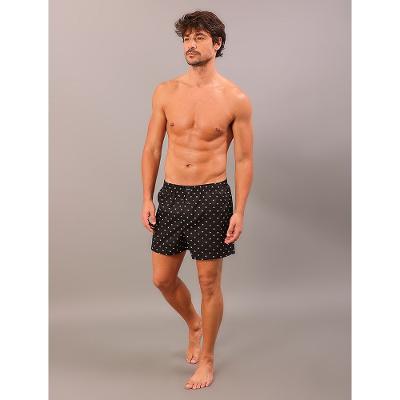 Cueca Samba Canção Modern Print Diamond Calvin Klein Underwear - Preto