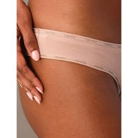 Calcinha Tanga Soft Micrologo Calvin Klein Underwear - Skin Médio - 3