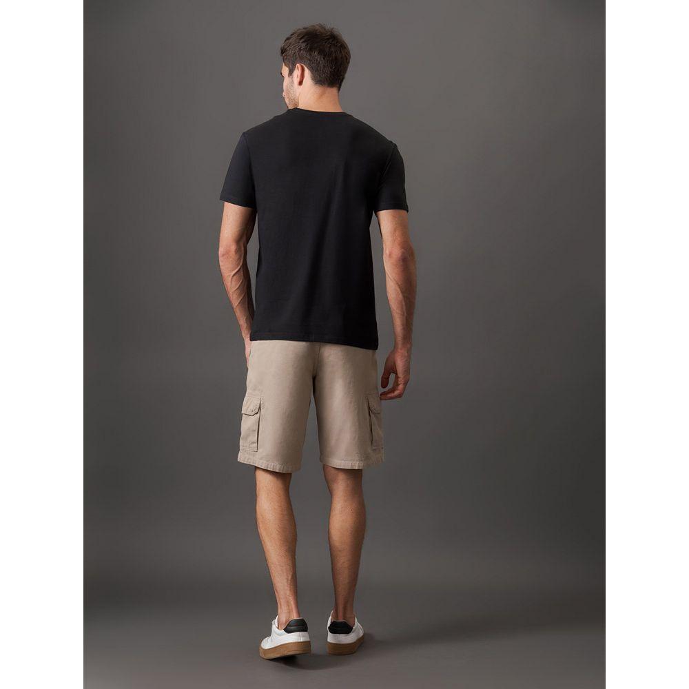 Camiseta Masculina Logo Box Calvin Klein Jeans - Preto - 2