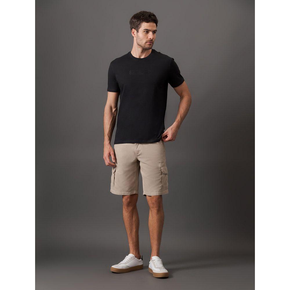 Camiseta Masculina Logo Box Calvin Klein Jeans - Preto - 3