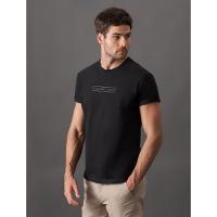 Camiseta Masculina Logo Box Calvin Klein Jeans - Preto - 5