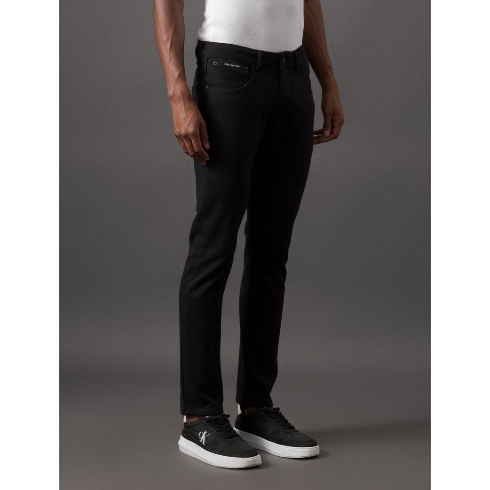 Calça Masculina Moletom 5 Pockets Calvin Klein Jeans - Preto - 1