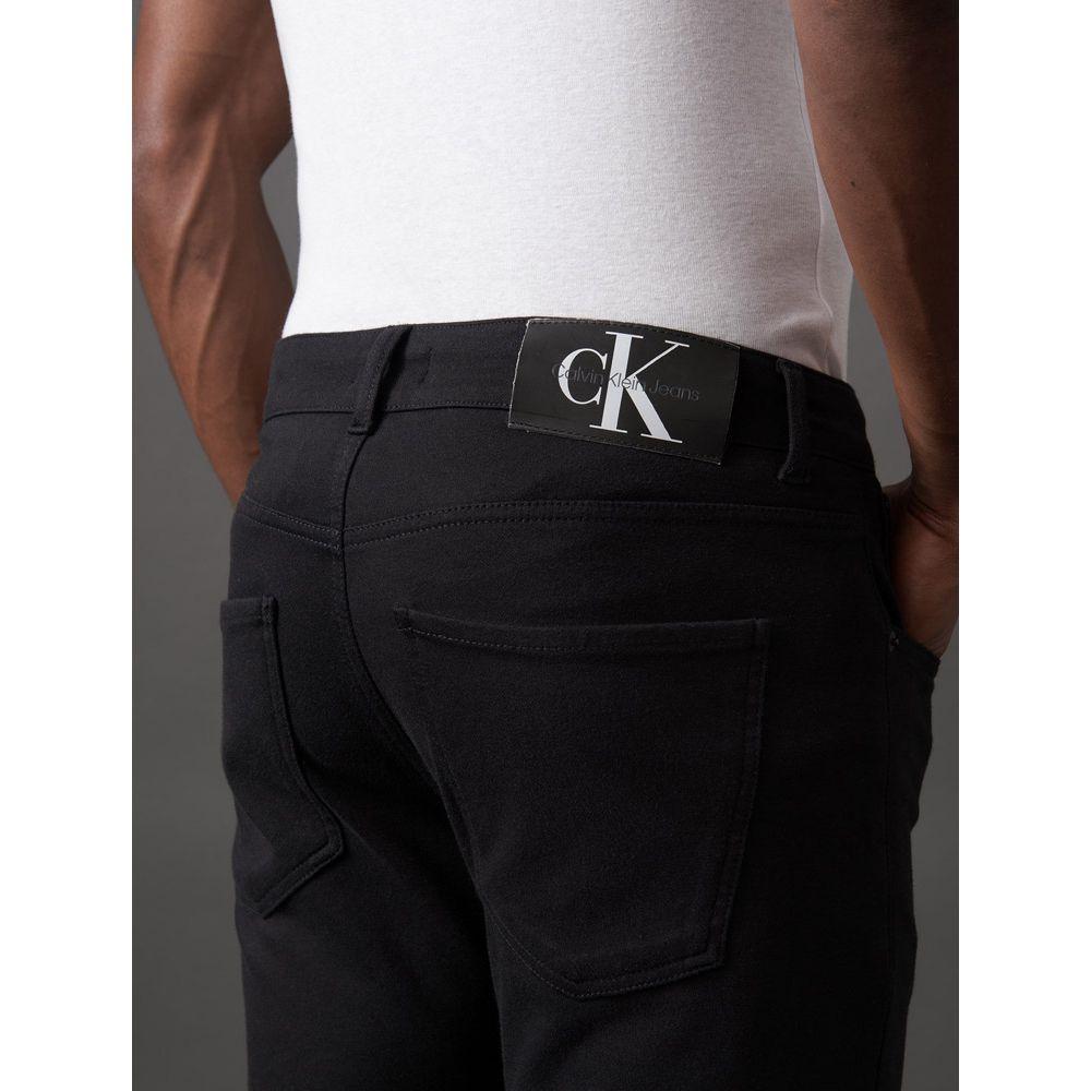 Calça Masculina Moletom 5 Pockets Calvin Klein Jeans - Preto - 4