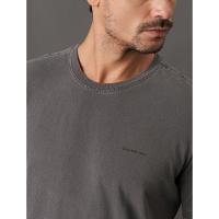 Camiseta Masculina Ski Back Frame Calvin Klein Jeans - Chumbo