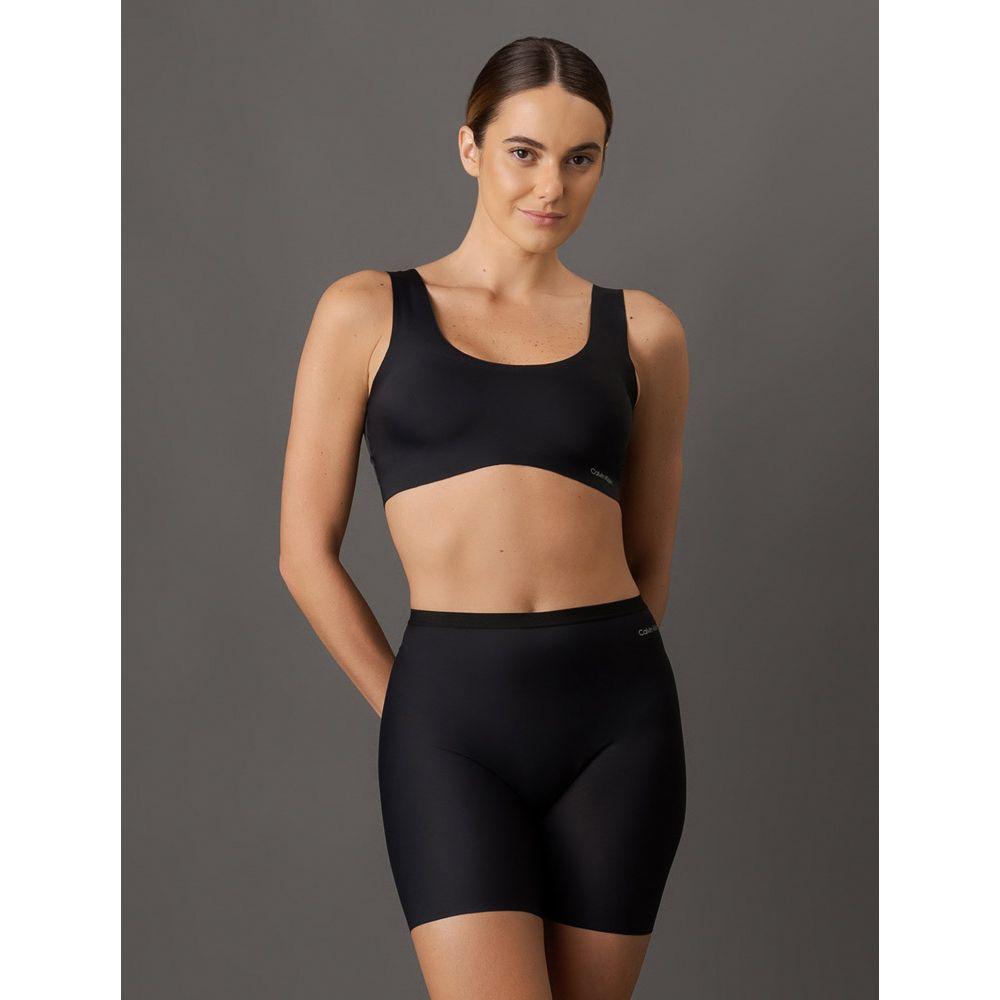 Bermuda Feminina Compressão Invisible Calvin Klein Underwear - Preto - 1