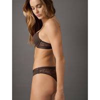 Calcinha Tanga Soft Lace Calvin Klein Underwear - Havana - 5