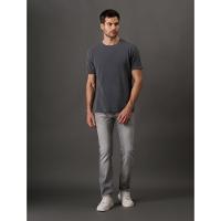 Camiseta Masculina Quadrilé Calvin Klein Jeans - Chumbo - 3