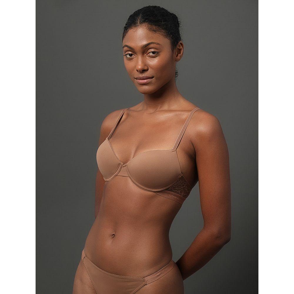 Sutiã Push Up Soft Lace Calvin Klein Underwear - Capuccino - 2