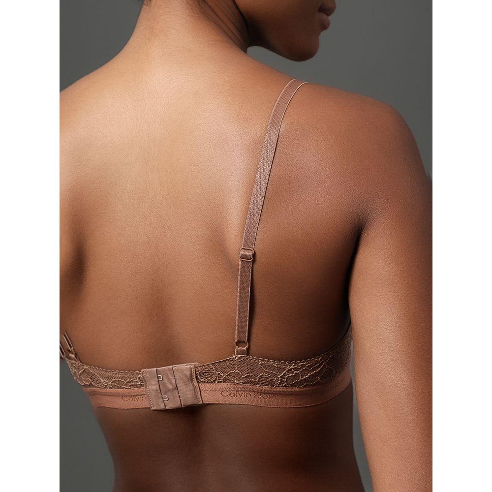 Sutiã Push Up Soft Lace Calvin Klein Underwear - Capuccino - 3