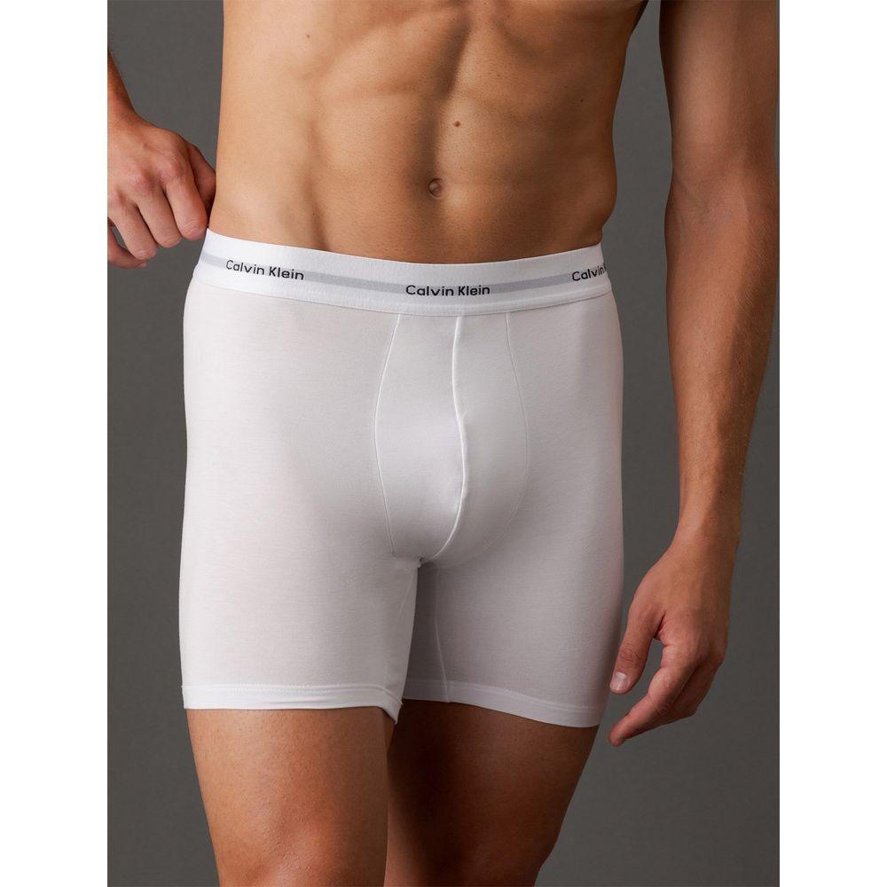 Cueca Boxer Modal Modern Calvin Klein Underwear - Branco - 4