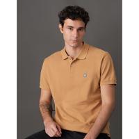 Polo Masculina Manga Curta Premium Calvin Klein Jeans - Havana - 5
