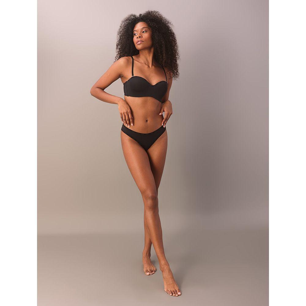 Sutiã Tomara Que Caia Soft Micrologo Calvin Klein Underwear - Preto - 1