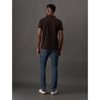 Polo Masculina Slim Friso Bordado Calvin Klein Jeans - Cafe - 2