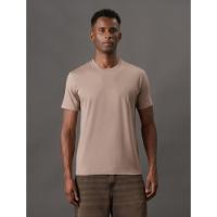 Camiseta Masculina Pima Calvin Klein Jeans - Caqui Medio - 1