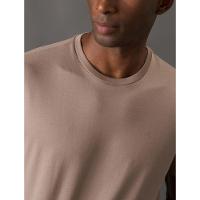 Camiseta Masculina Pima Calvin Klein Jeans - Caqui Medio