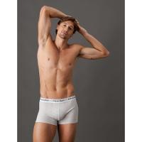 Kit 2 Cuecas Trunk Modern Cotton Calvin Klein Underwear - Preto Com Cinza Claro - 5
