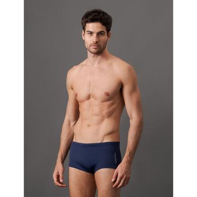 Sunga Trunk Básica Lisa Swimwear Calvin Klein - Azul Marinho