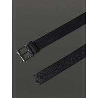 Cinto Masculino de Couro Estampa Relevo Calvin Klein Jeans - Preto - 2