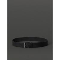 Cinto Masculino de Couro Estampa Relevo Calvin Klein Jeans - Preto - 3