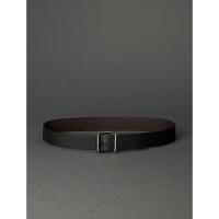 Cinto Masculino de Couro Dupla Face Calvin Klein Jeans - Preto - 3