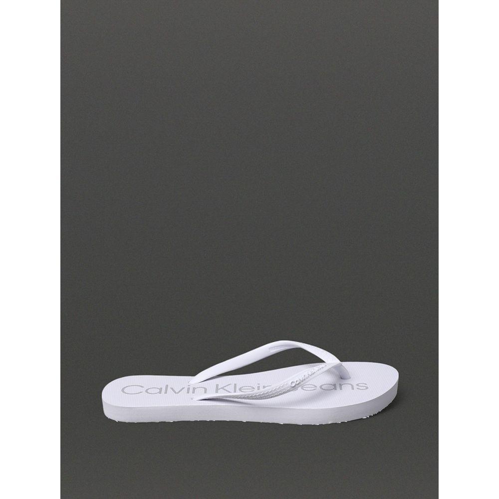 Chinelo Feminino Basic Calvin Klein Jeans - Branco 2 - 1