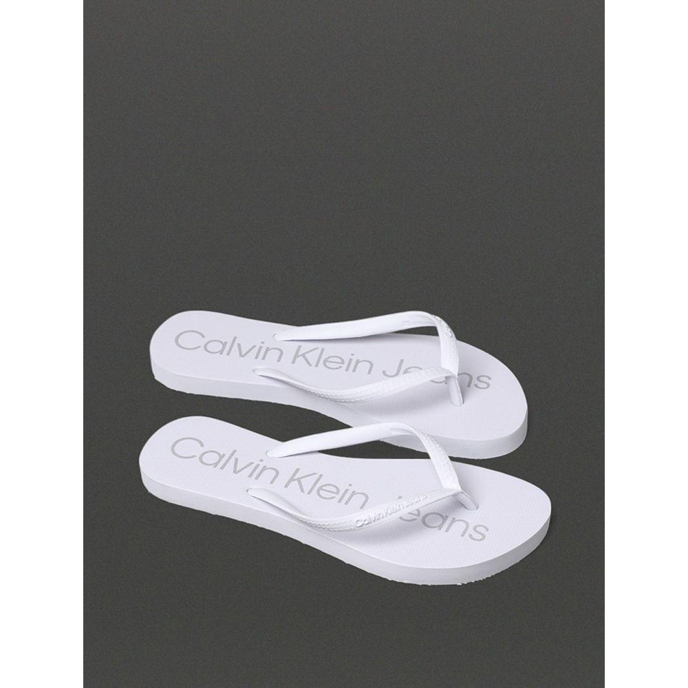 Chinelo Feminino Basic Calvin Klein Jeans - Branco 2 - 2