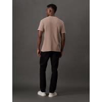 Camiseta Masculina Quadrilé Calvin Klein Jeans - Caqui Medio - 2