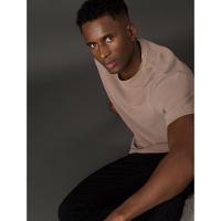 Camiseta Masculina Quadrilé Calvin Klein Jeans - Caqui Medio - 5