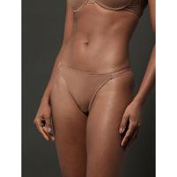 Calcinha Fio Dental String Soft Lace Calvin Klein Underwear - Capuccino - 5