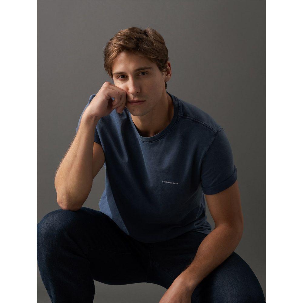 Camiseta Masculina Neighborhoods Back Calvin Klein Jeans - Marinho - 5
