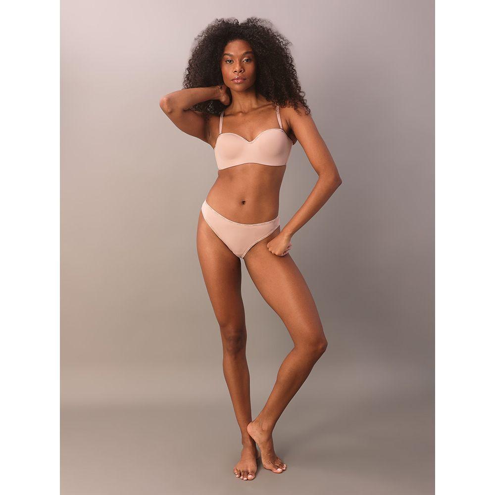 Sutiã Tomara Que Caia Soft Micrologo Calvin Klein Underwear - Skin Médio - 1