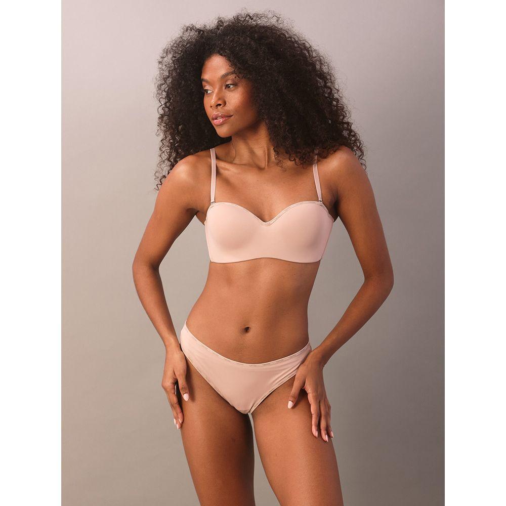 Sutiã Tomara Que Caia Soft Micrologo Calvin Klein Underwear - Skin Médio - 2