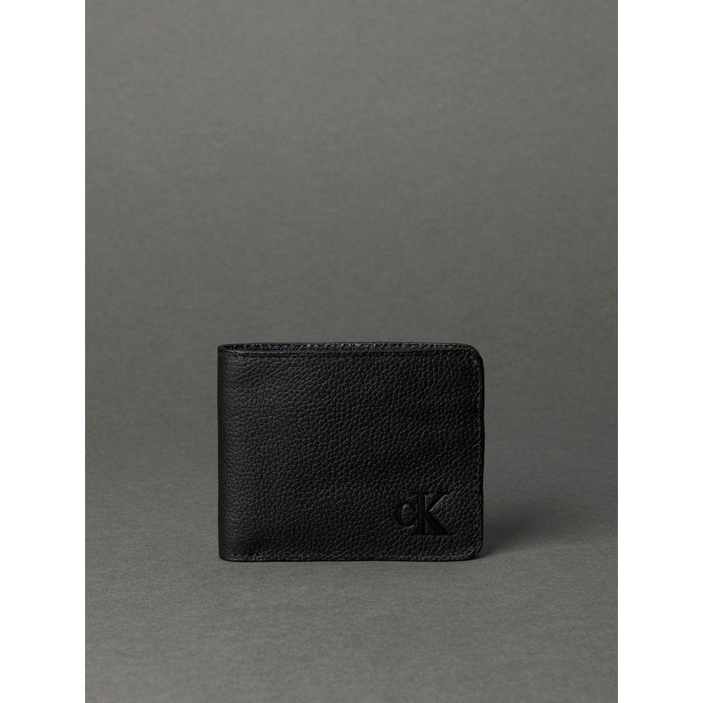 Carteira Masculina Média Floater Calvin Klein Jeans - Preto - 1