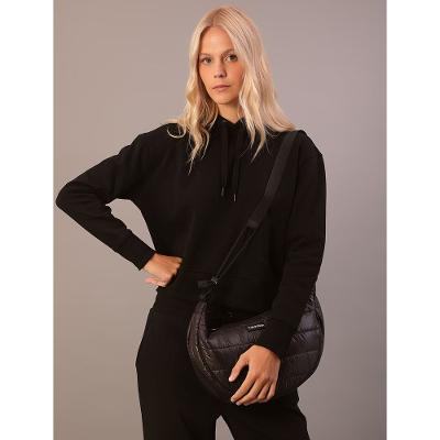 Calça Feminina Moletom Re Issue Calvin Klein Jeans - Preto