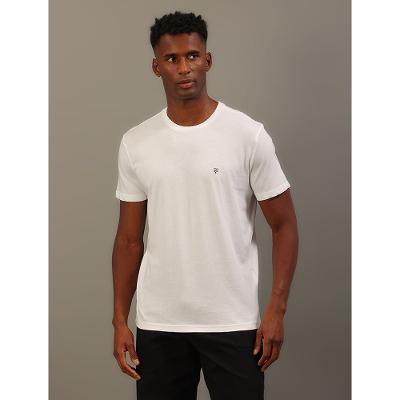 Camiseta Masculina Estampa Ômega No Peito Calvin Klein Jeans - Branco