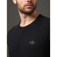 Camiseta Masculina Básica Estampa Logo Reissue No Peito Calvin Klein Jeans - Preto