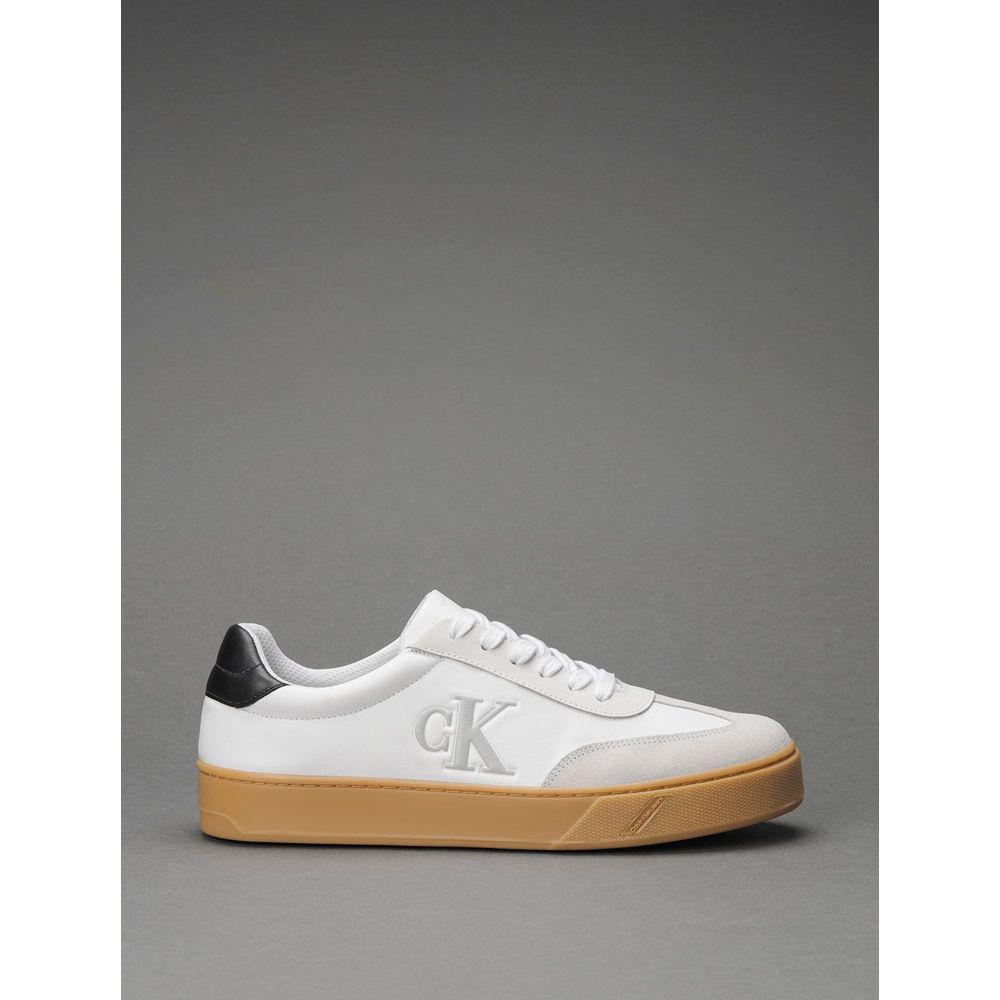 Tênis Masculino Palito Embossed Calvin Klein Jeans - Branco 2 - 1