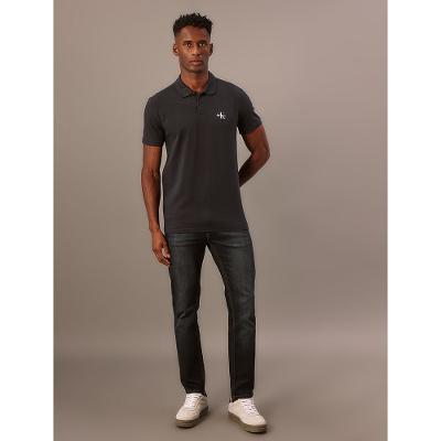 Polo Masculina Manga Curta Re Issue Calvin Klein Jeans - Azul Marinho